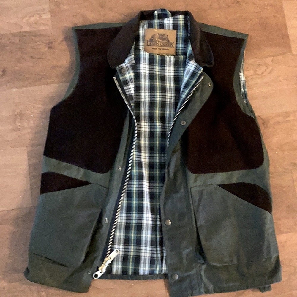 Lewis Creek waxed vest (similar to Filson)